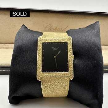 Chopard Tank 18k Gold Ref. 2166