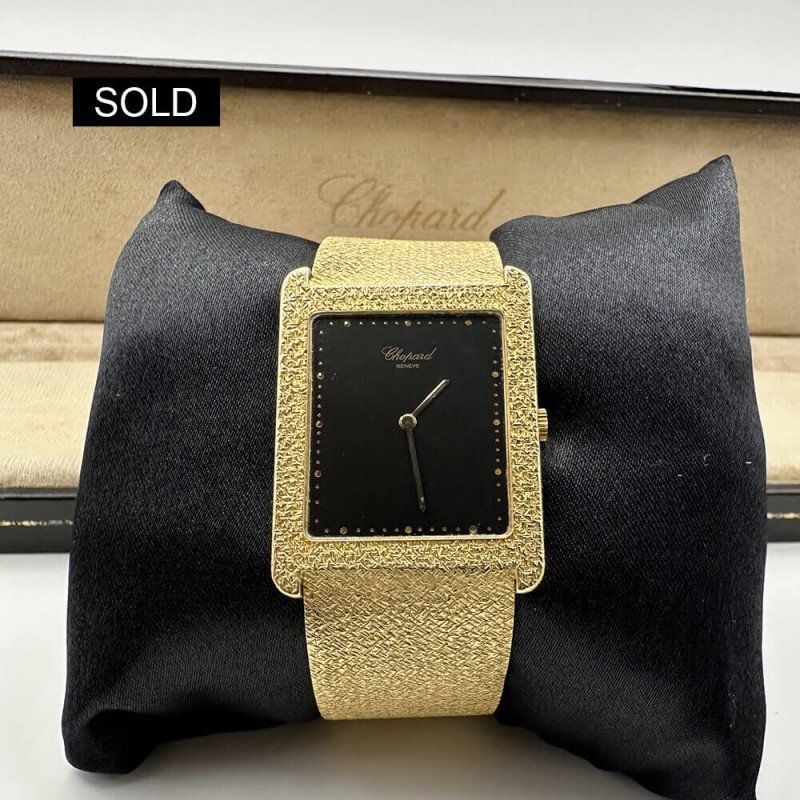 Chopard Tank 18k Gold Ref. 2166